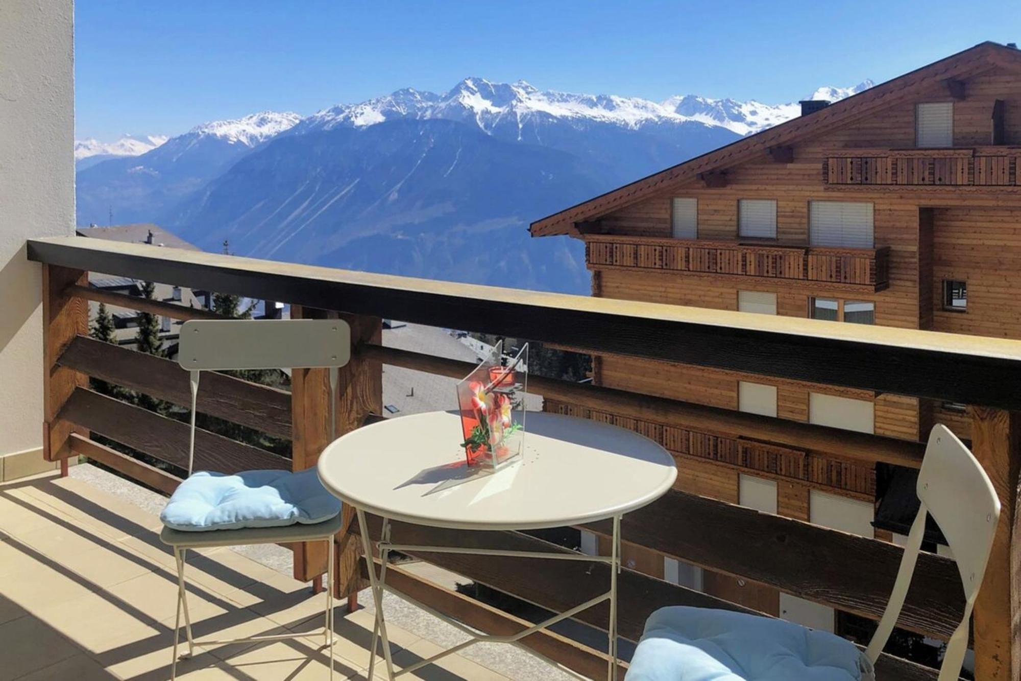 Plein Ciel I Balcony I Close To Cable Cars I Car Park 克莱恩 蒙塔纳 外观 照片